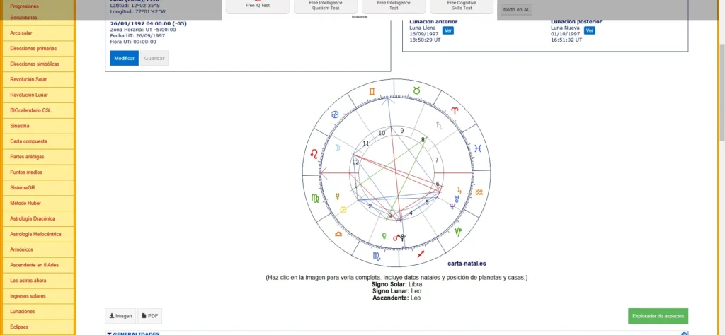 Cómo leer mi carta astral paso a paso: Guía completa