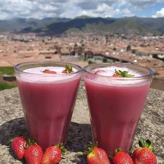 Frutillada bebida